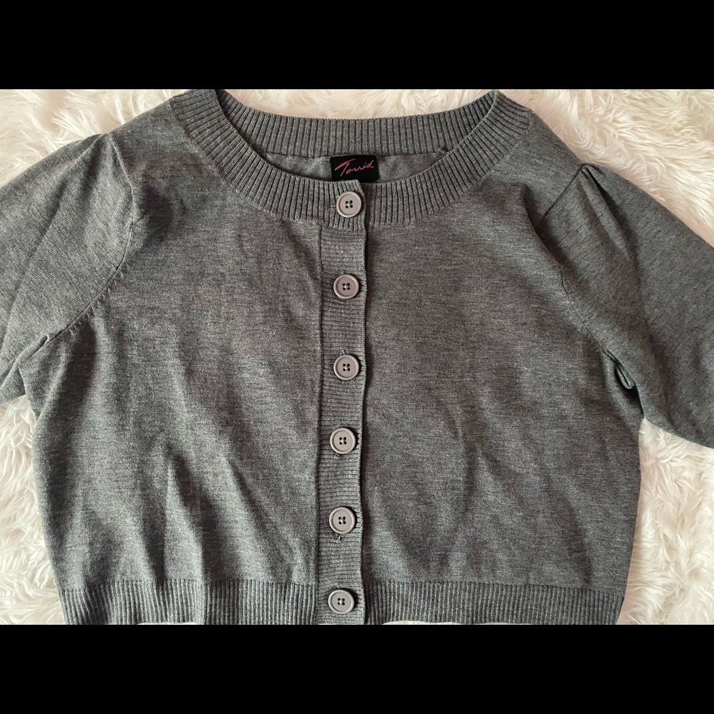Cute Short Sleeve Torrid Cardigan